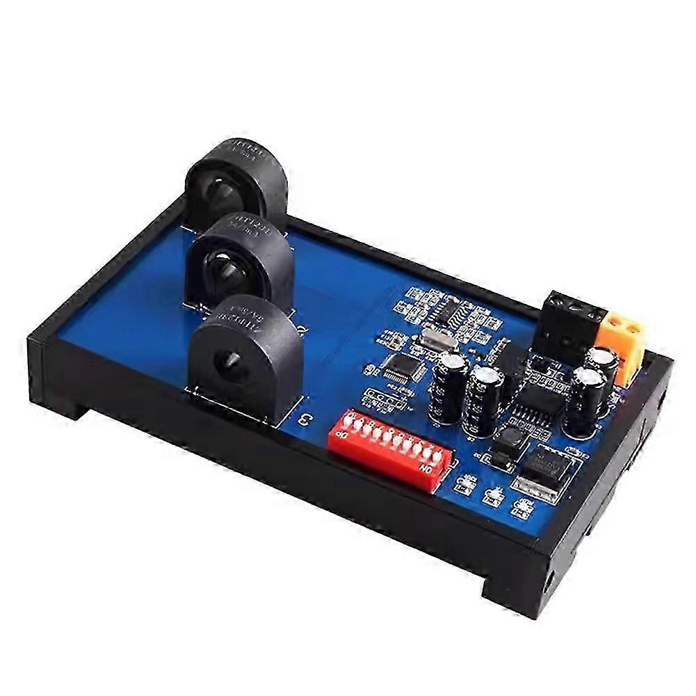 RS485 AC Current Transcompatible withmer Detection 0-50A Module Modbus RTU Communication compatible with Current Data Acquisition A