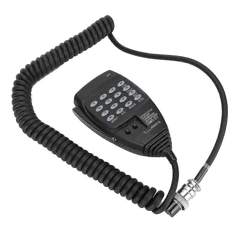 DTMF Keypad Mic with Spacious PTT Area