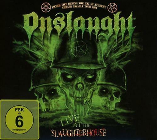 Onslaught  Live at the Slaughterhouse CD Album with DVD 2 discs (2016) - Region 2