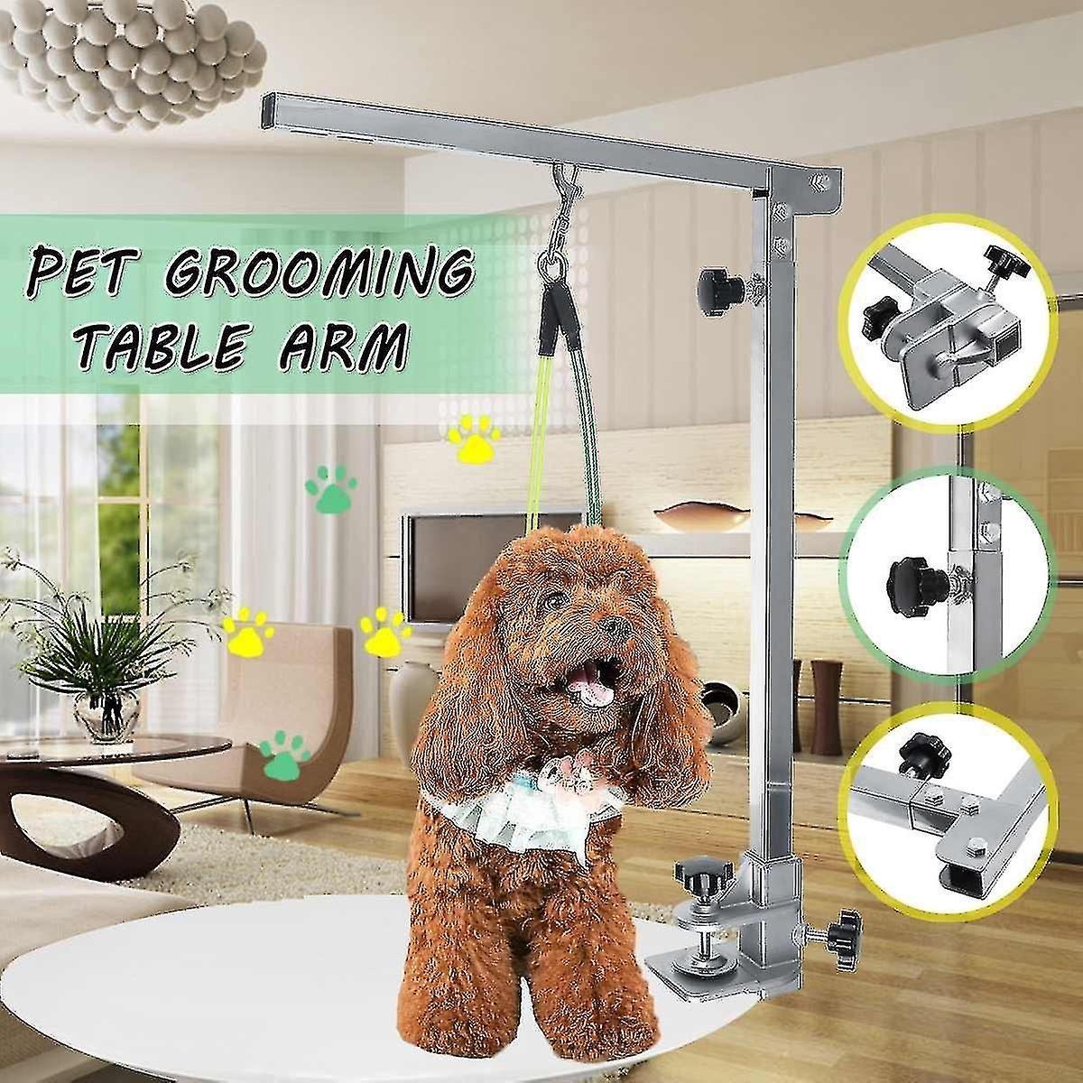 Foldable Pet Dog Cat Grooming Loop Table Adjustable Pet Grooming Leash For Pet Grooming Table Loop P
