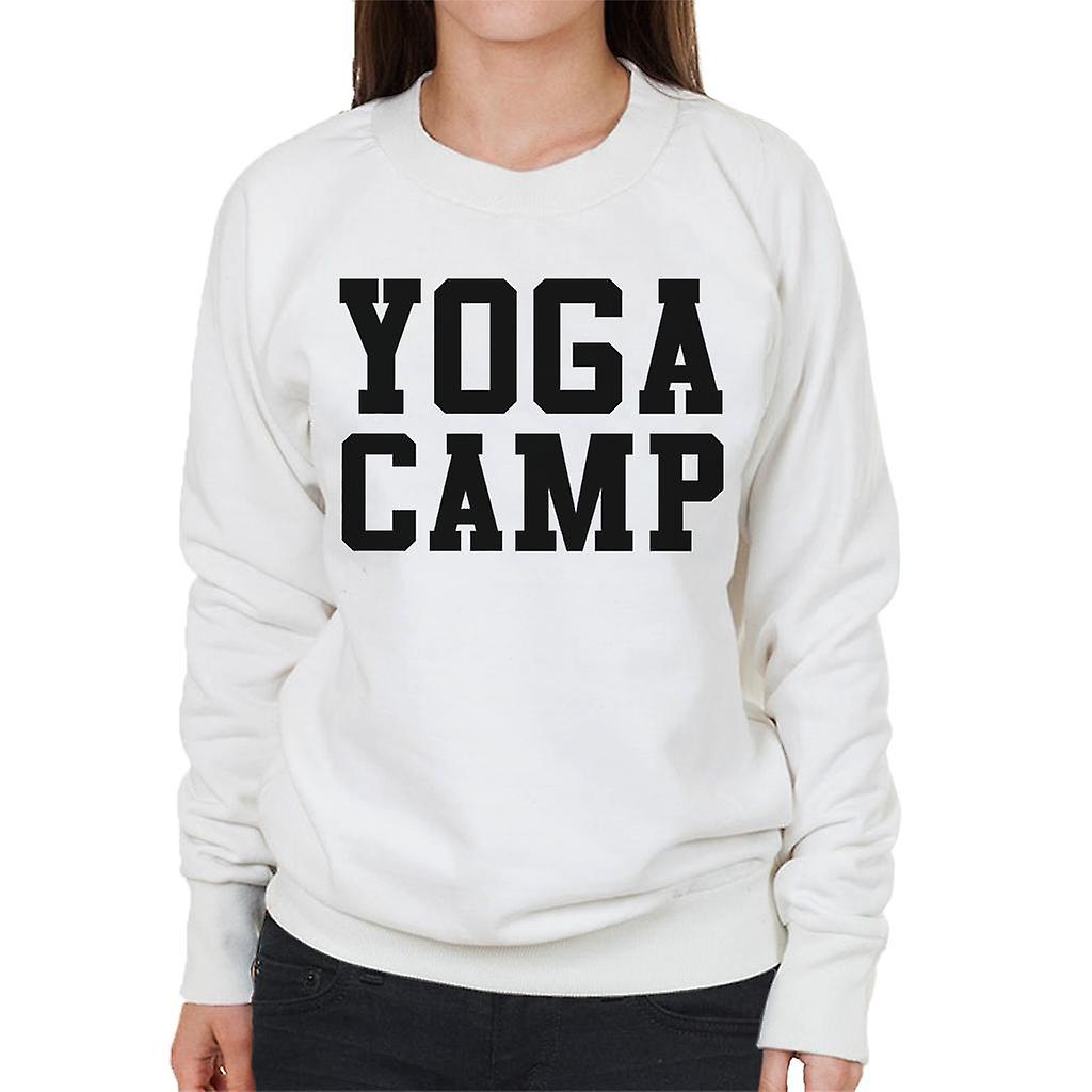 Yoga Camp Slogan Women's Sweatshirt