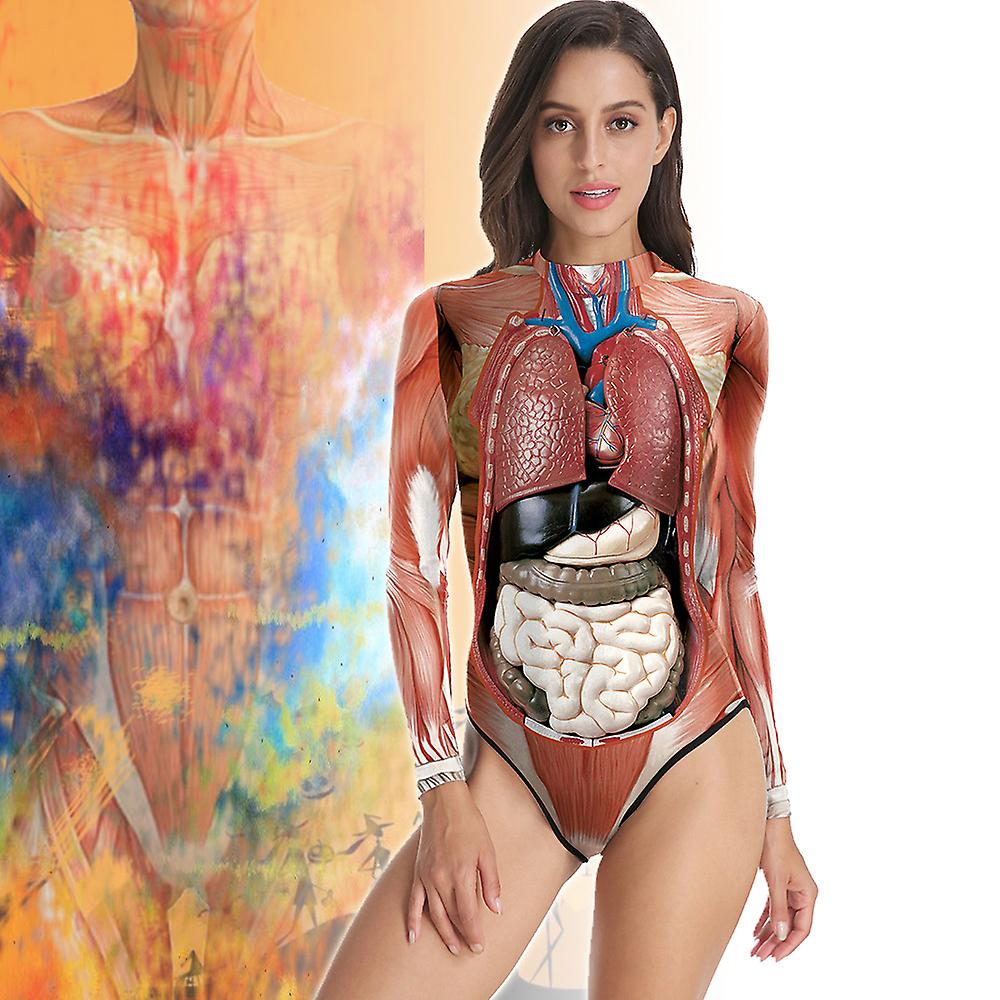 Body Tissue Digital Print One-Piece Triangle Swimsuit
