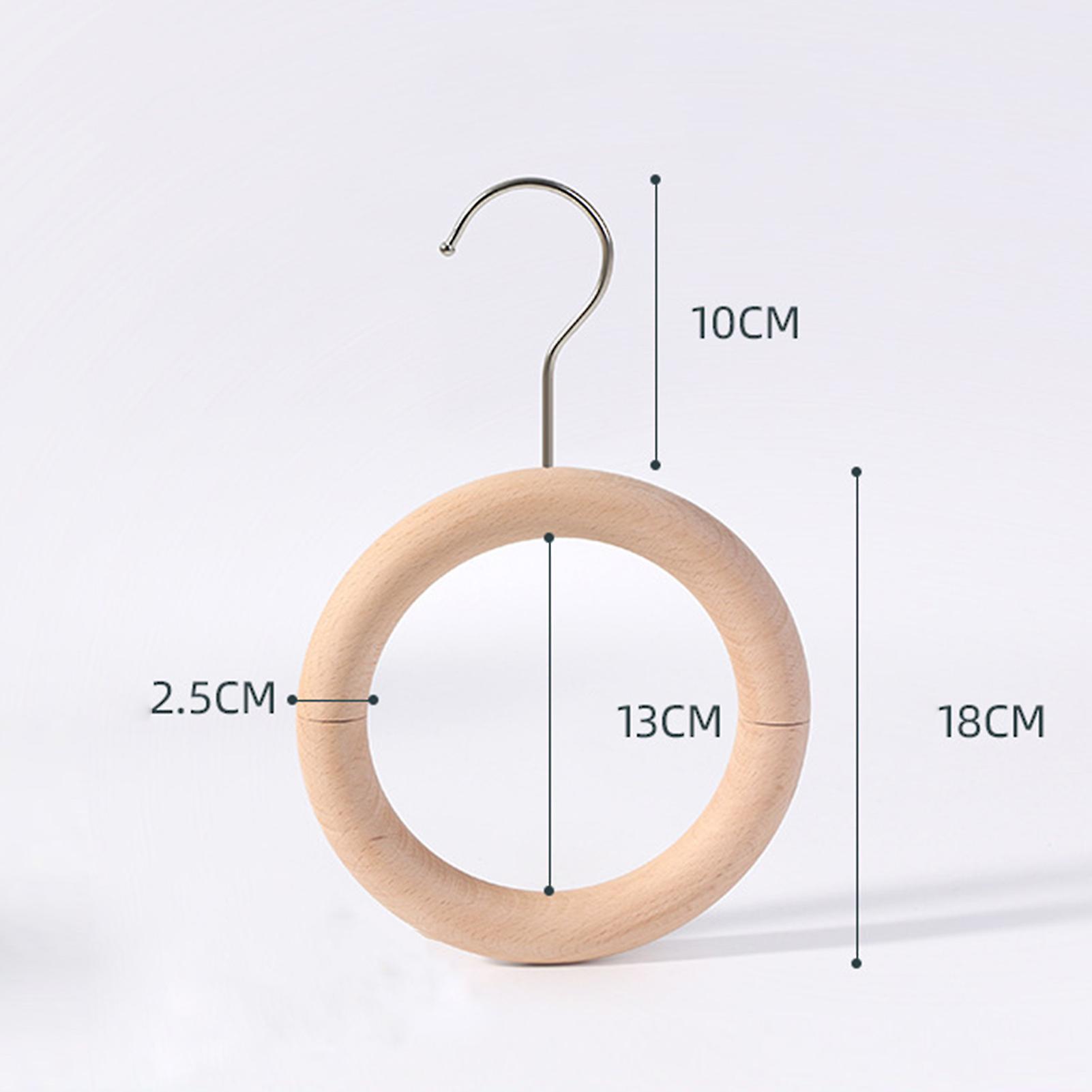 Closet Storage Ring Hangers Simple Solid Hanger Holders
