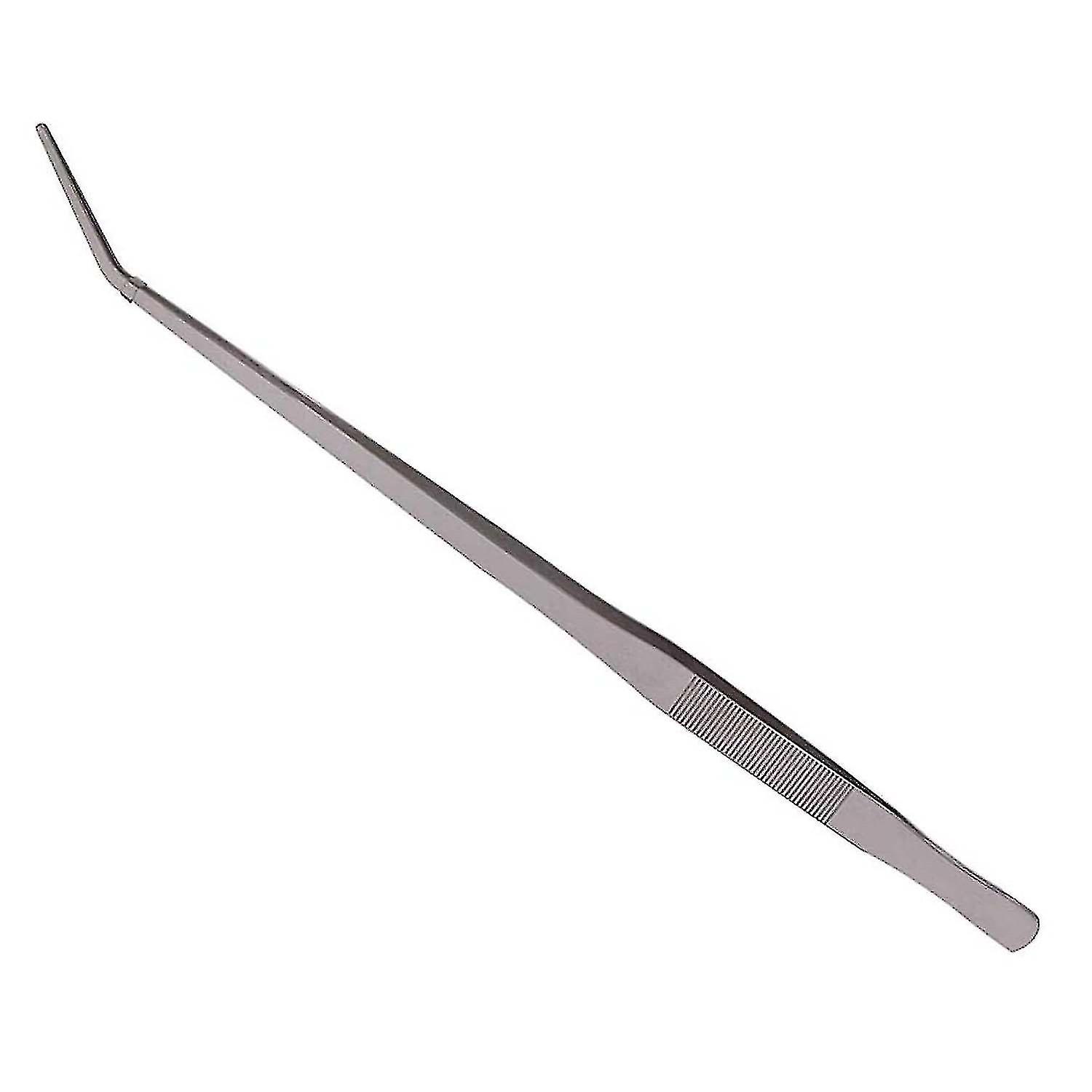 18,9 tommer ekstra lang rustfrit stål lige tip pincet