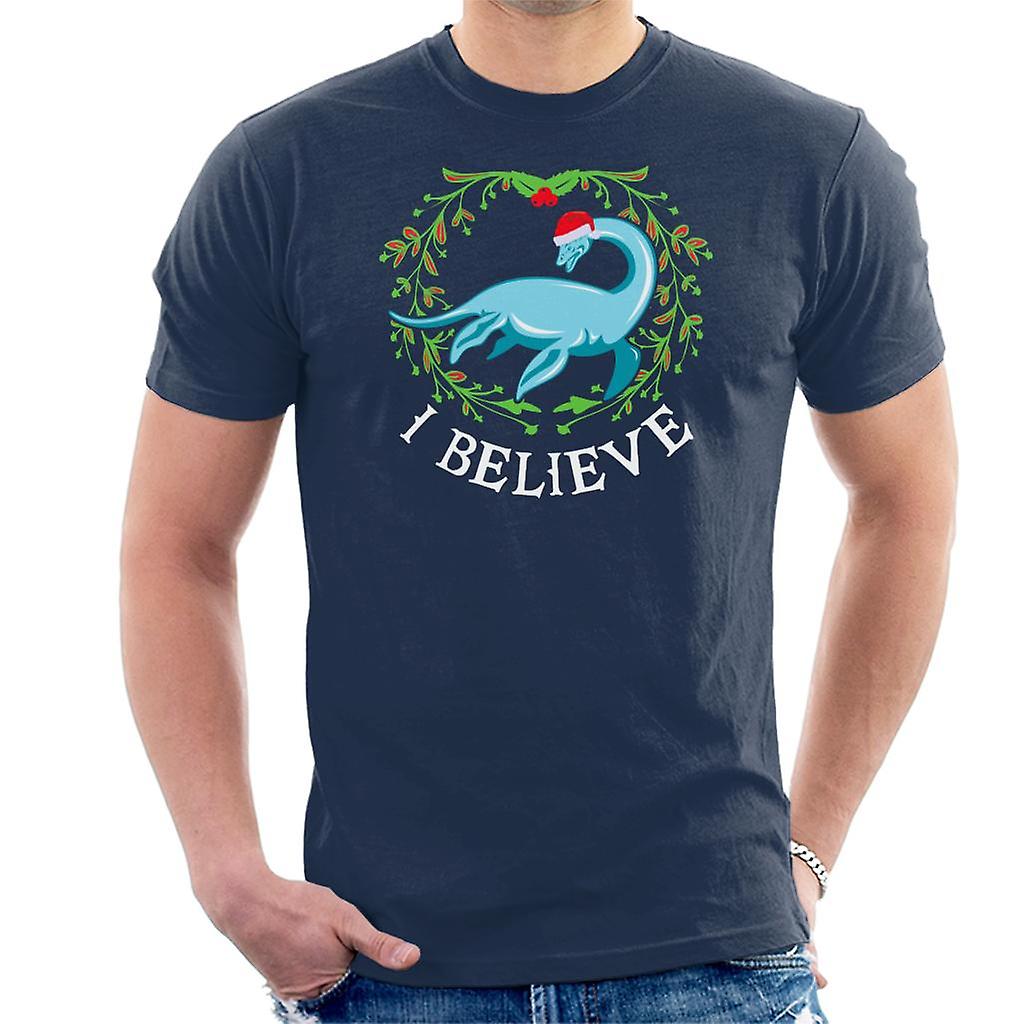Kerst Nessie mij mannen T-Shirt