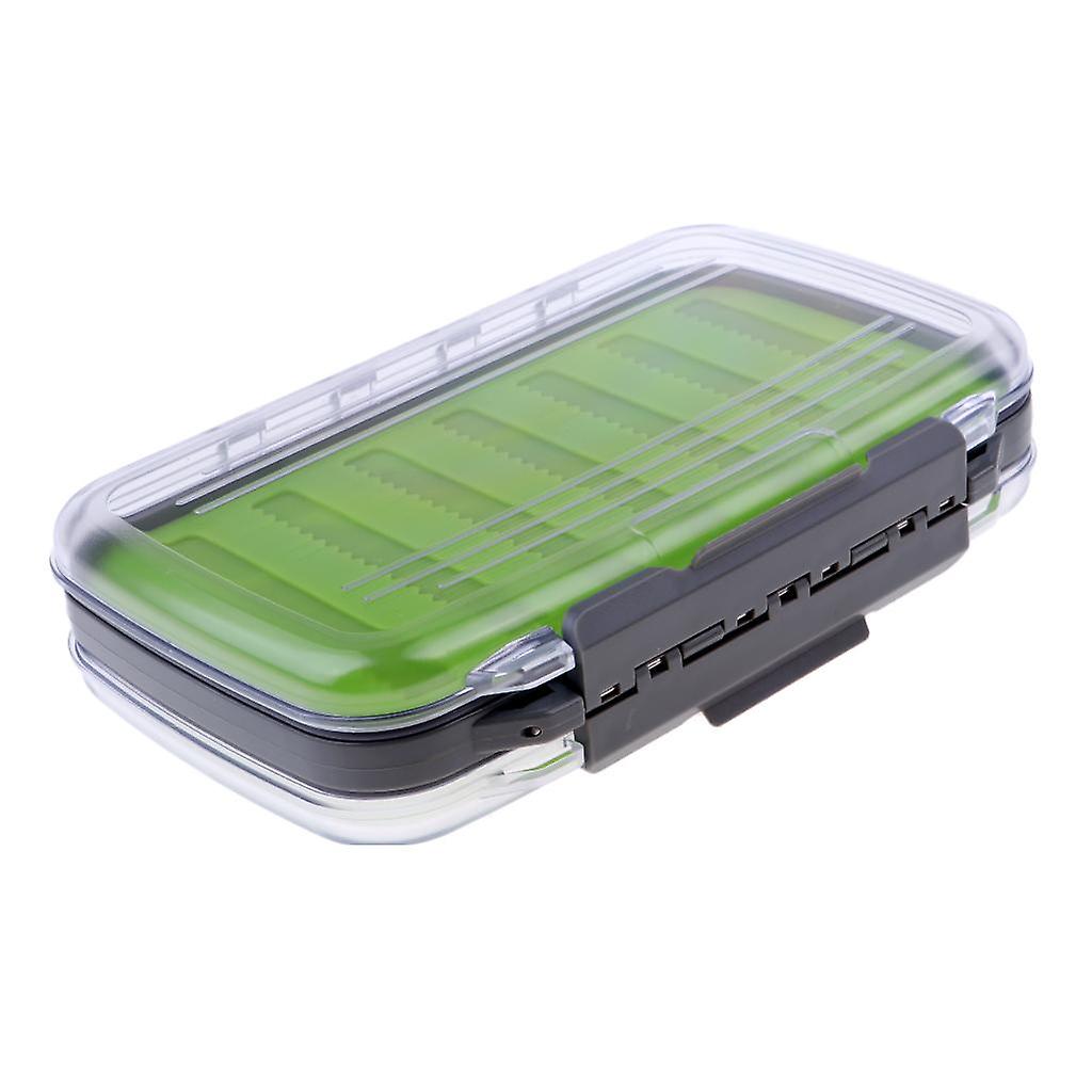 Fly Fishing Box Silicone Insert Double Sided Clear Lid Tackle Box Model B