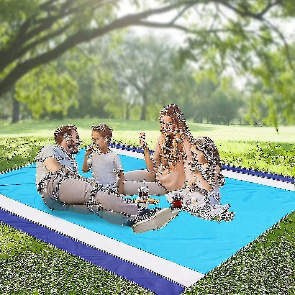 Sand Free Beach Blanket Extra Large Waterproof Beach Mat