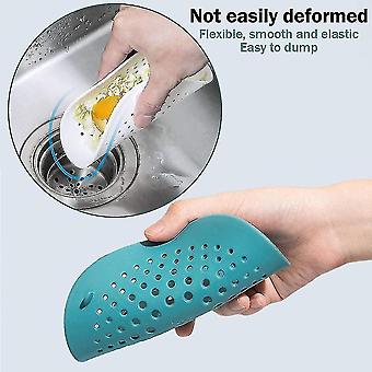 Lot De 4 Filtres à Cheveux En Silicone Avec Ventouses - Pour Douche, Évier, Baignoire - Anti-Bouchons