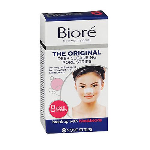 Biore 鼻子深层清洁毛孔贴，每片 8 片（1 件装）