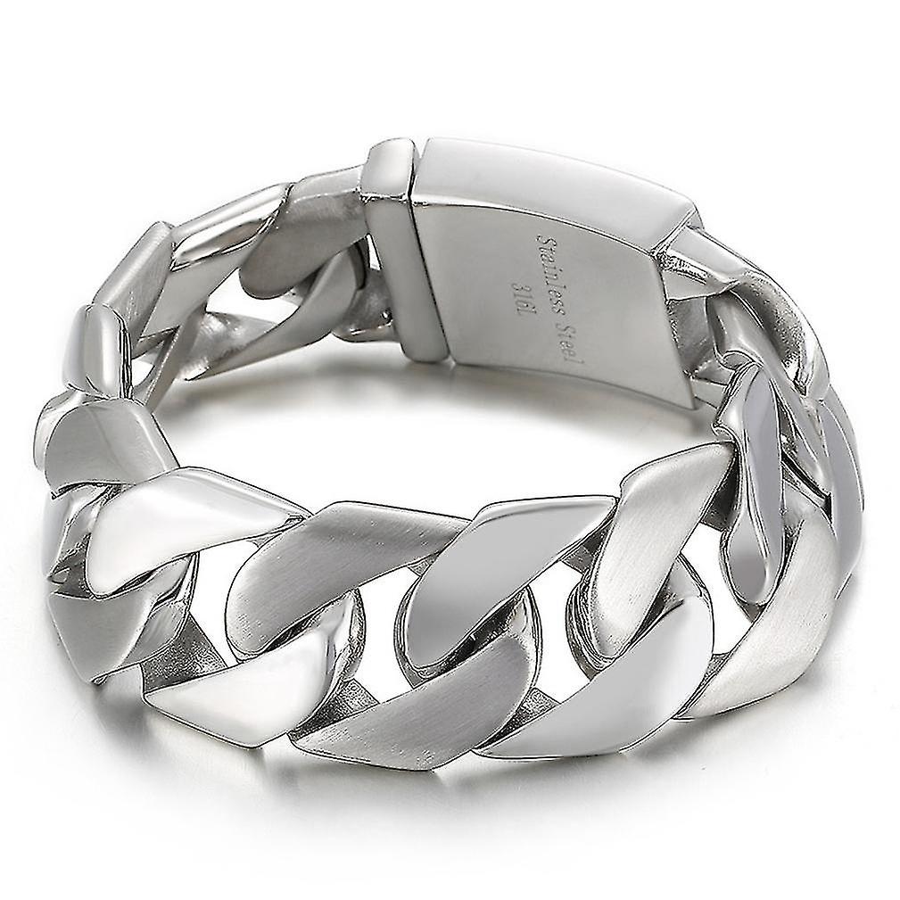 Bracelet en acier titane non appétré Conception simple