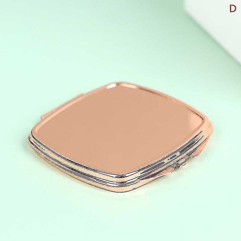 Compact Makeup Mirror Cosmetic Magnifying Round Pocket Make Up Mirror For Purse Travel Bag Home Office Mirror