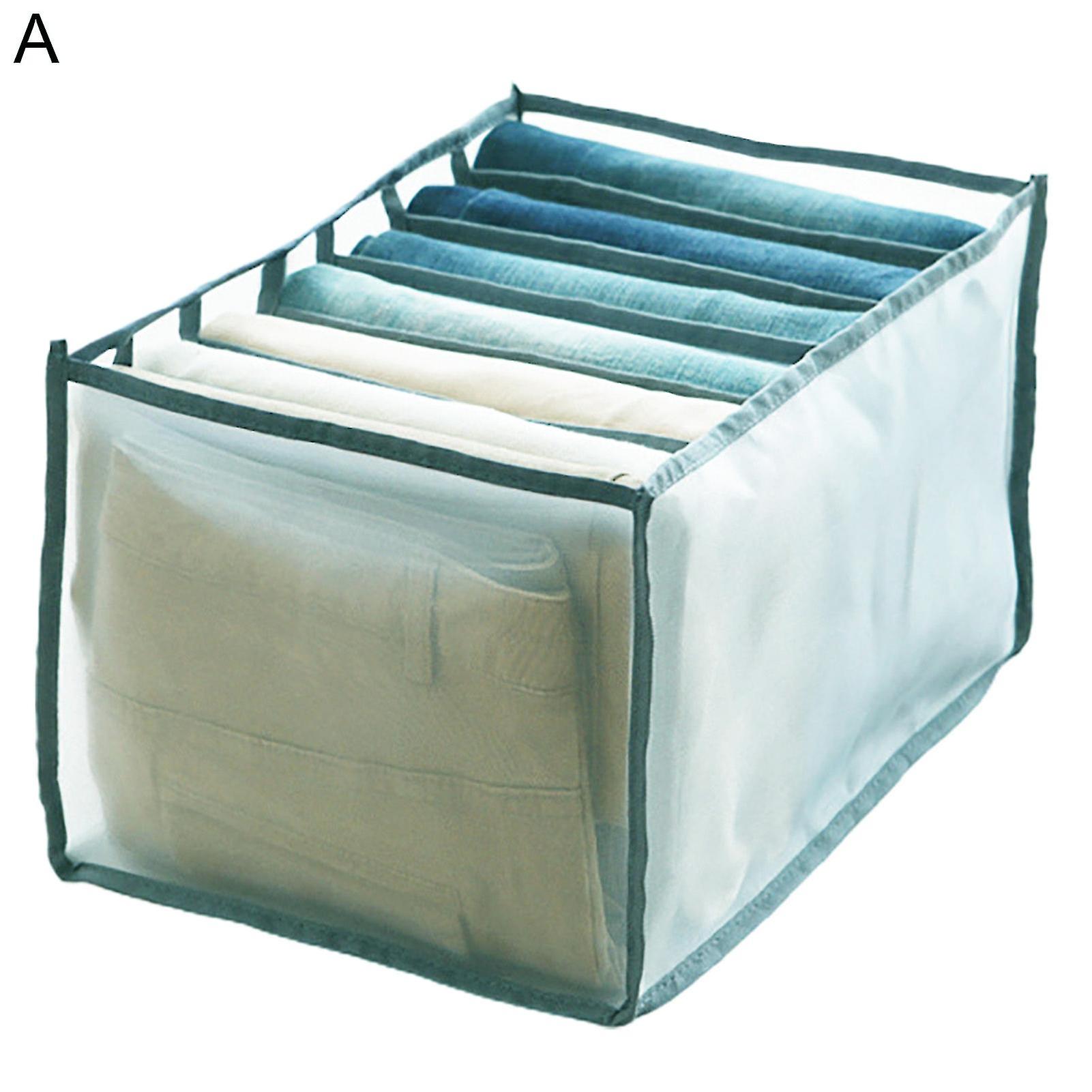 Underpants Organizer Large Capacity Smooth Stitching With Compartments Cabinet Drawer Storage Box For Underpants