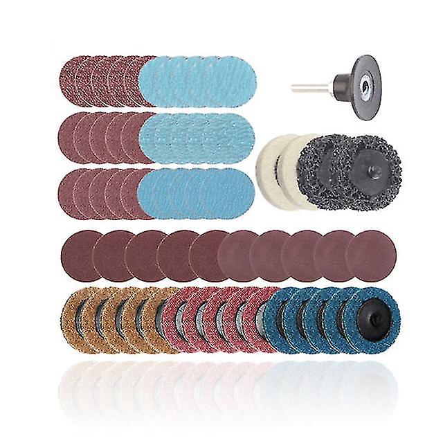 60X Bar Sander Compressed Air Sanding Machine Grinding Wheels Sanding Paper Kit