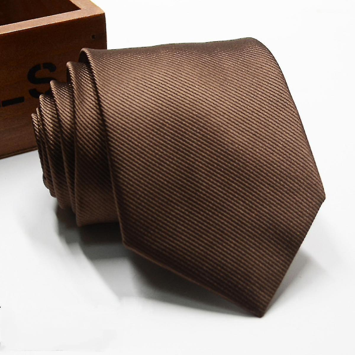 Men's Satin Solid Tie Setkhaki