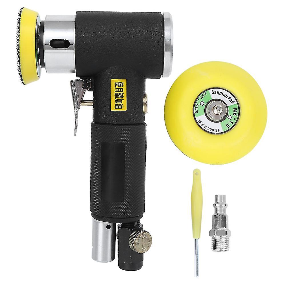 Pneumatic Polisher Polishing Machine Sanding Eccentric Elbow 2‑inch / 3inch (us‑type Interface)