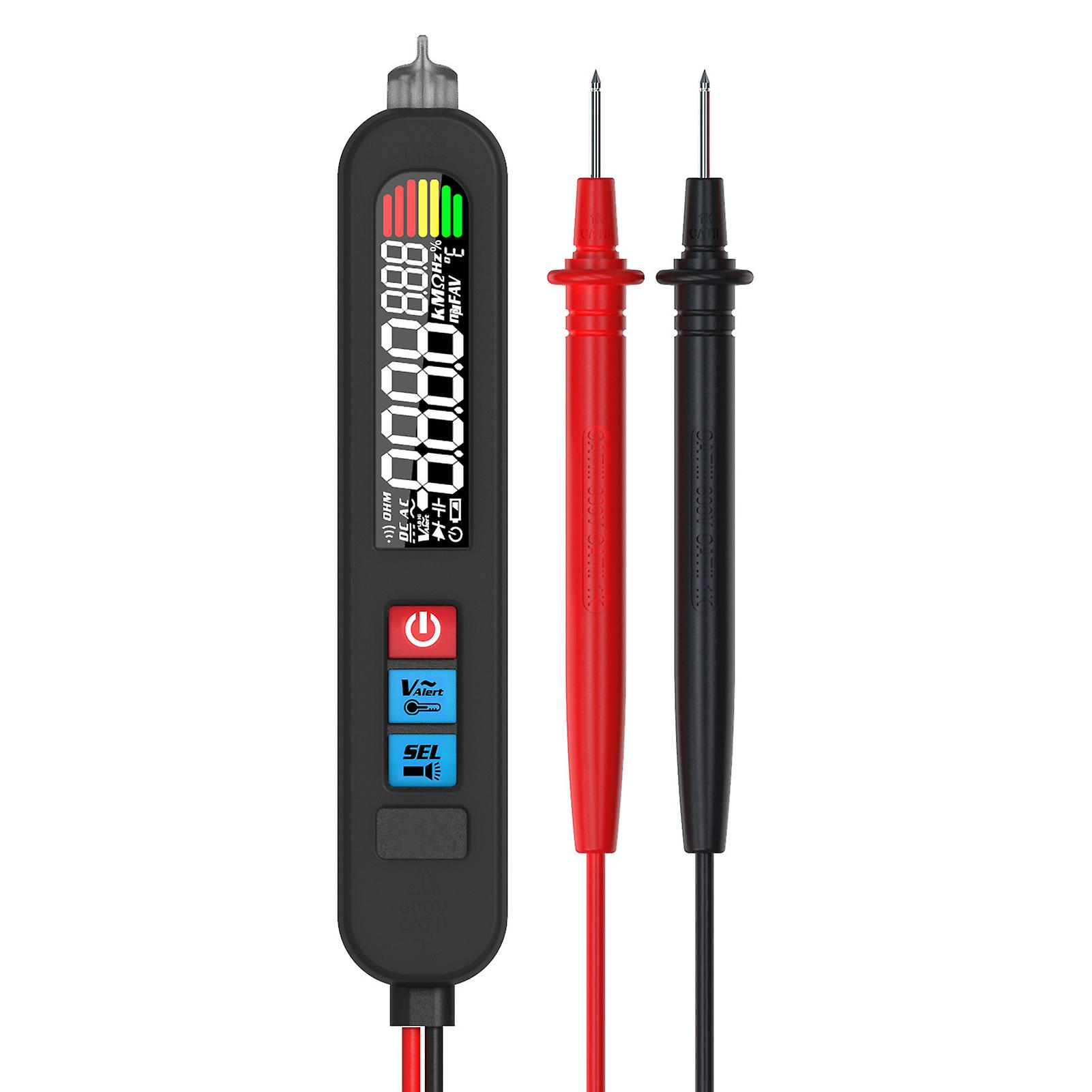 Color Screen Rechargeable Multimeter Pen, High-sensitivity Voltage Detection Pen, for Electrician Maintenance