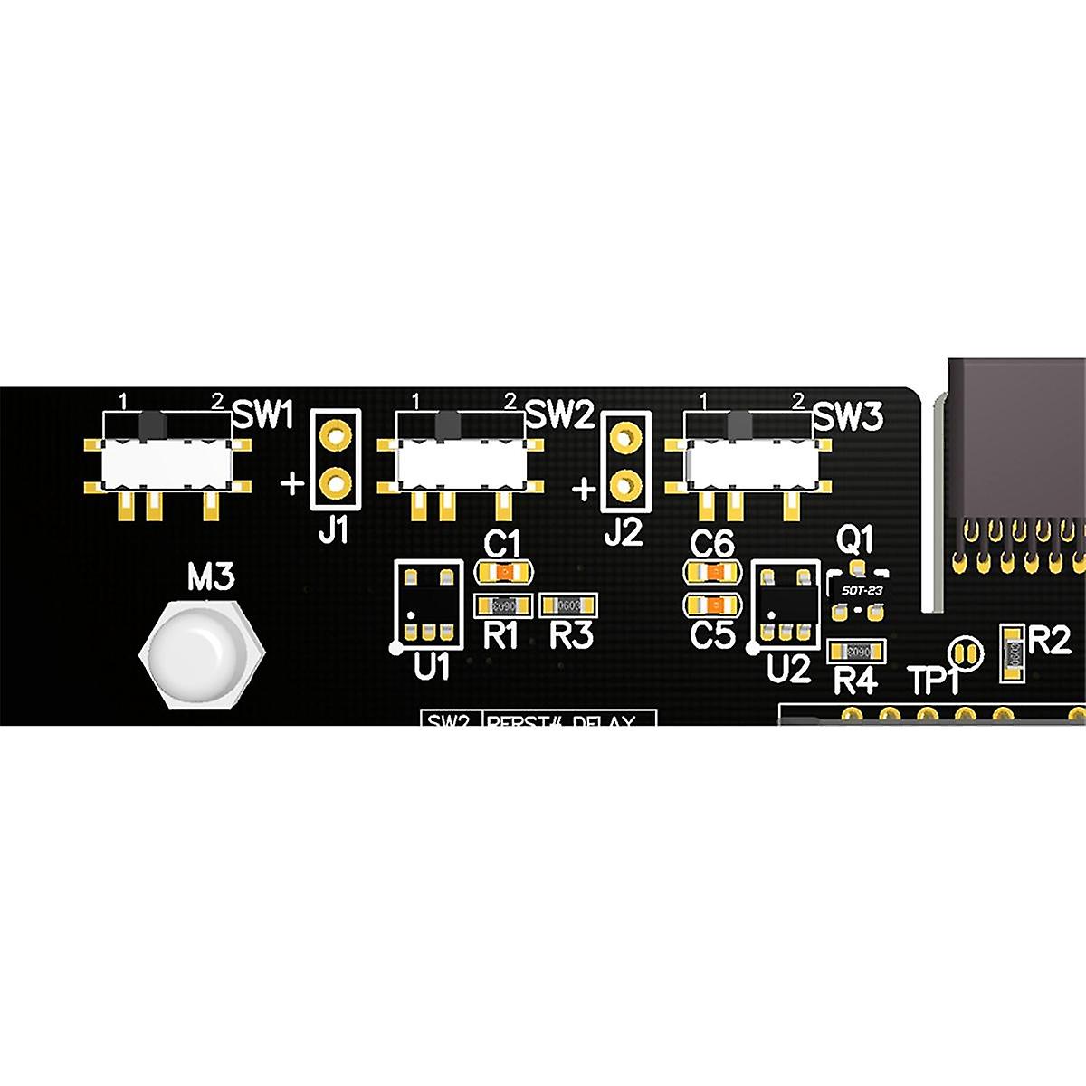 R43SG M.2 Nvme PCIe4.0X4 Grafikkort Extern Dockningsstation för NUC / ITX / / Laptop 50cm