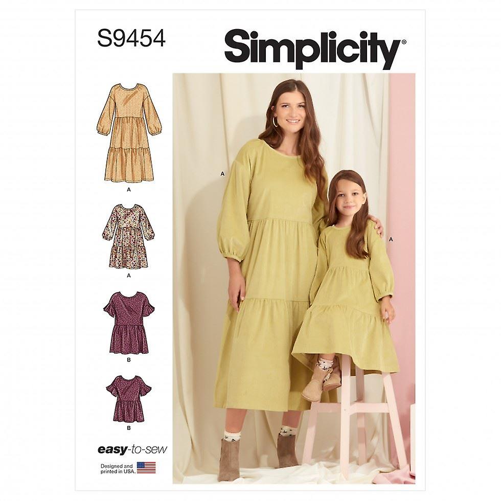 Simplicity Paper Sewing Pattern 9454