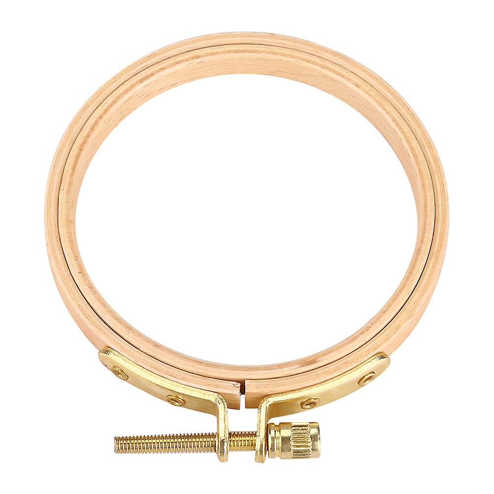 Cerceau de broderie à la main, cadre circulaire en bois pour point de croix, broderie, aiguille, bricolage, 7,5 cm