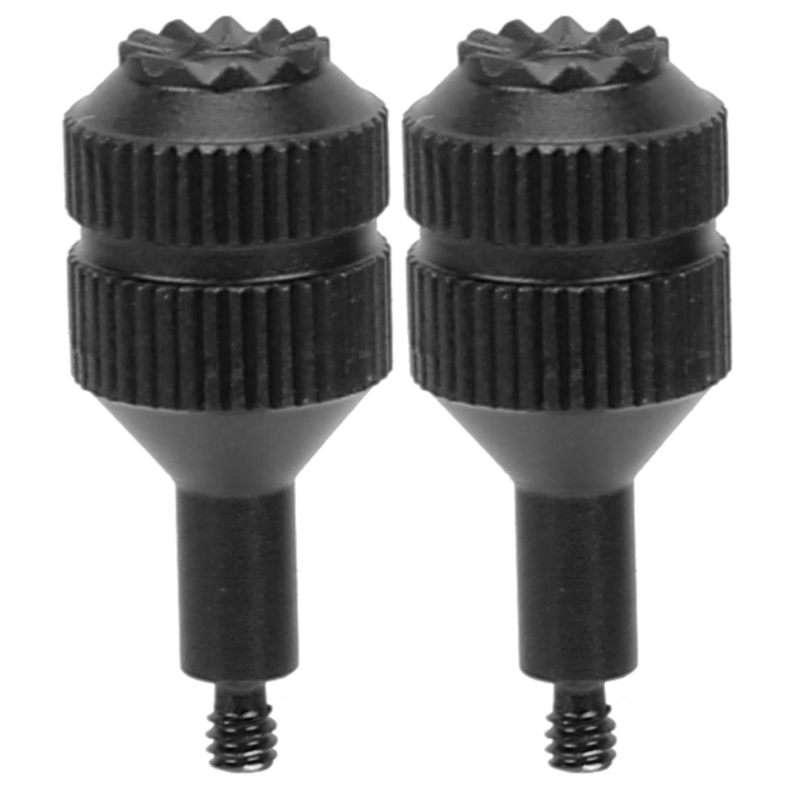 2PCS Aluminum Controller Joysticks for DJI FPV V2 Protector Remote Controller RockerBlack