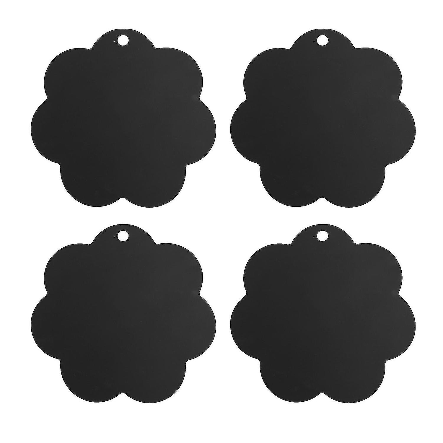 4-pack Electromagnetic Induction Hob Protection Pads 25cm Non-slip Pads Silicone