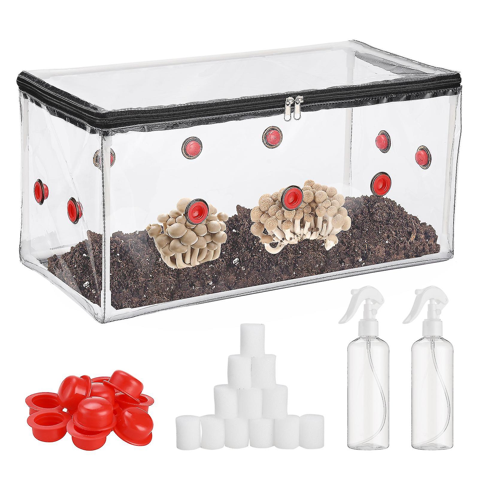 Mushroom Monotub Kit Home Mushroom Grow Kit Mushroom Tent Save Your Mycology Mushroom Grow Bags-hy