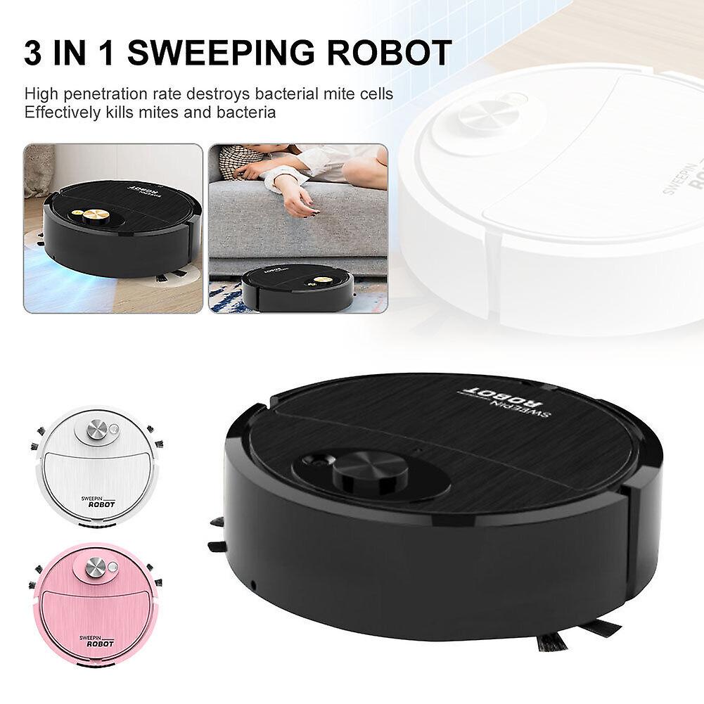 3 i 1 robotstøvsuger feie og våt mopping gulv Smart feiende rengjøringsrobot