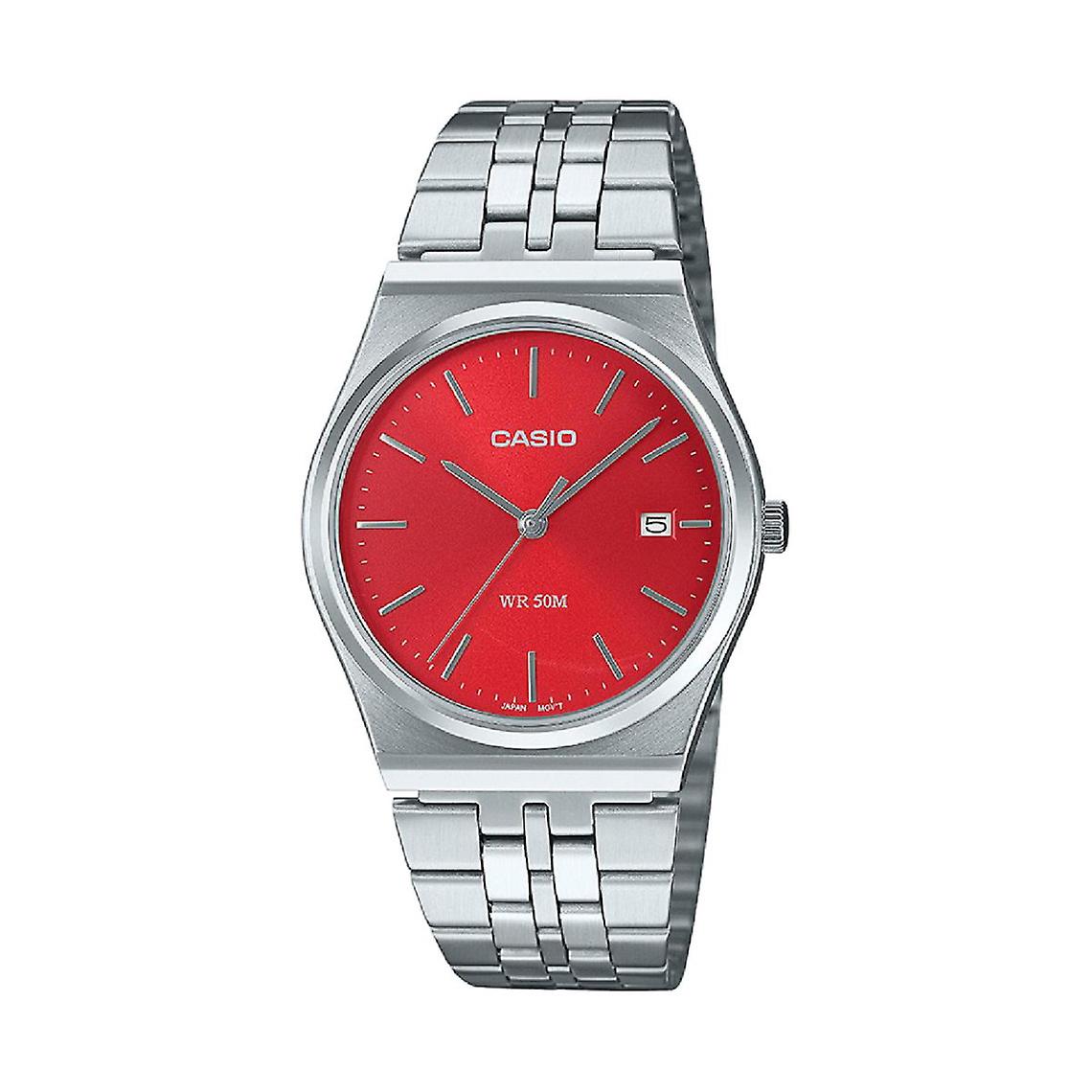 Casio Casio Timeless Collection mäns klocka sv - MTP-B145D-4A2VEF Stål Armband