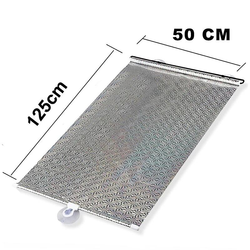 Universal Car Retractable Sun Visor Folding Sun Visor Sheet Auto Interior Windshield Protective Accessories~23373