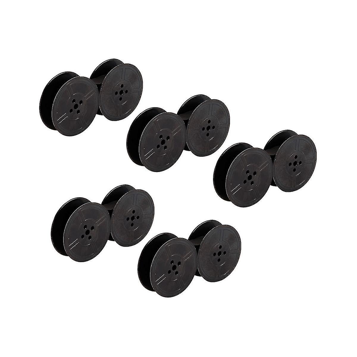 5pcs Typewriter Ribbon Twin Spool Typewriter Ribbon Twin Spool Replacement Pack For Most Typewriter