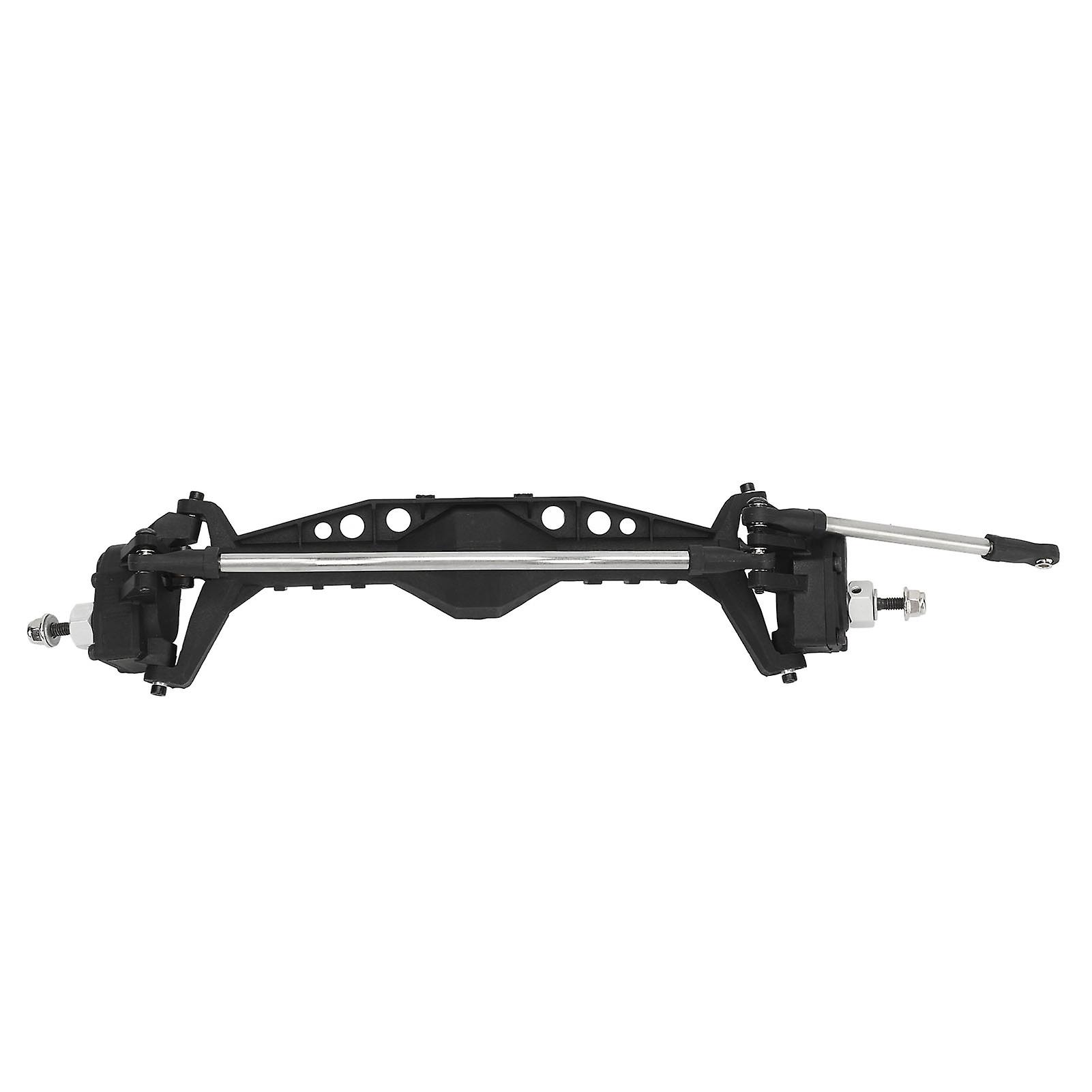 RC Crawler Car Front Axles, Nylon & Steel Black, for Axial Capra 1.9 1/10 UTB Climbing Car