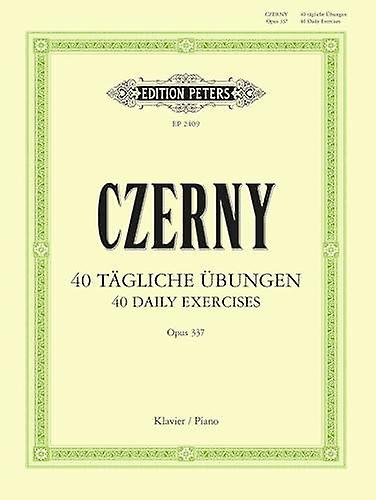 40 Daily Exercises Op.337 Paperback Book