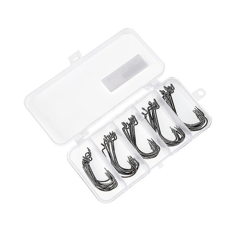 50pcs Offset Hook For Fishing