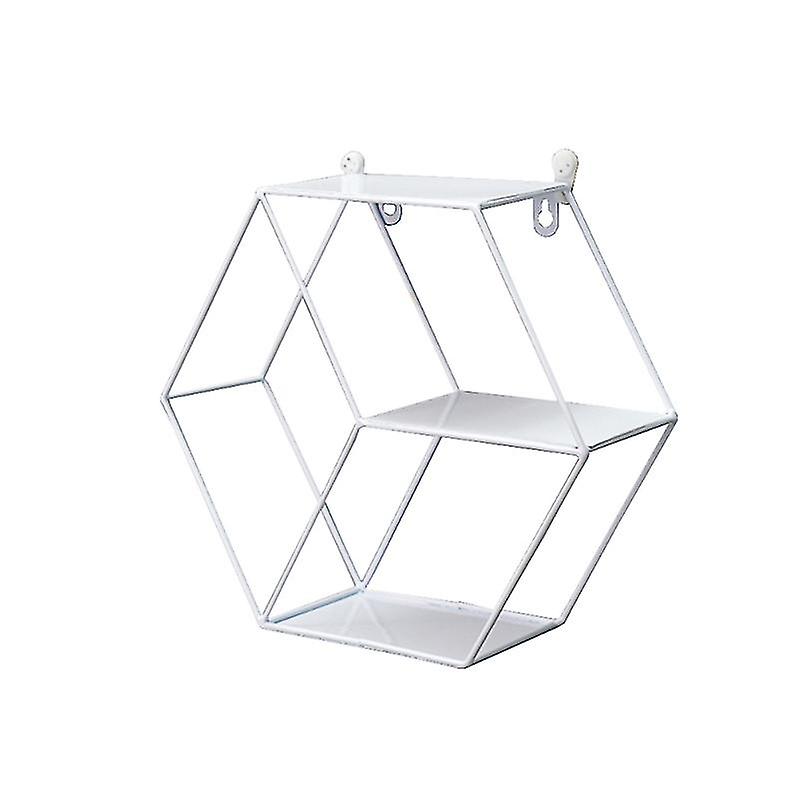1pcs Hexagon Storage Rack