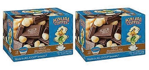 Kauai Kaffe Mocka Macadamia Mutter Keurig K-Cups 2 Pack