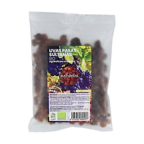 Organic sultana raisins 150 g
