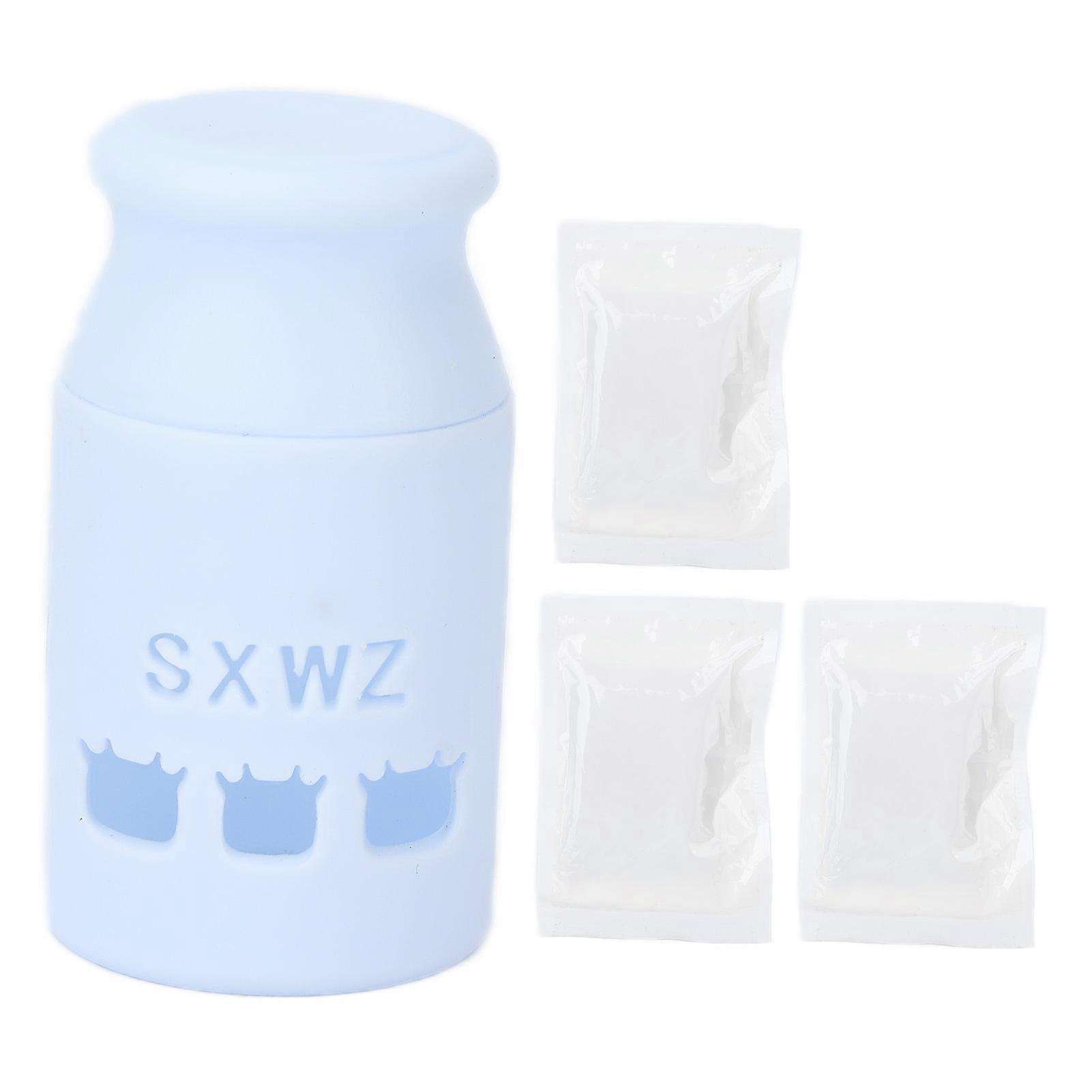 Selfheating Hand Warmer Cute Portable Long Lasting Hand Warming Tool Bag Core Blue