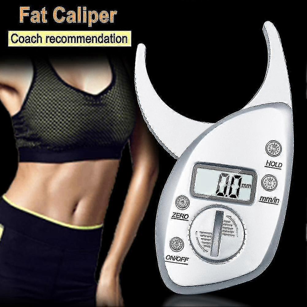 Skin Muscle Tester Digital Display Lcd Body Fat Caliper Analyzer Fitness Muscle Monitor Measurement