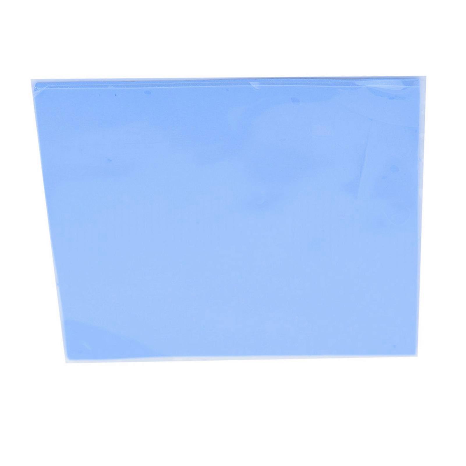 100mm x 100mm x 3mm Blue Thermal Silicone Cooling Pad CPU GPU