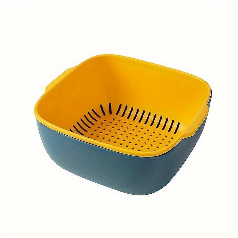 "Culinary Standard" 1 set of water filter basket, restaurant kitchen filter basket, drain basket, filter, plastic dishwashing basin, fruit and vegetab