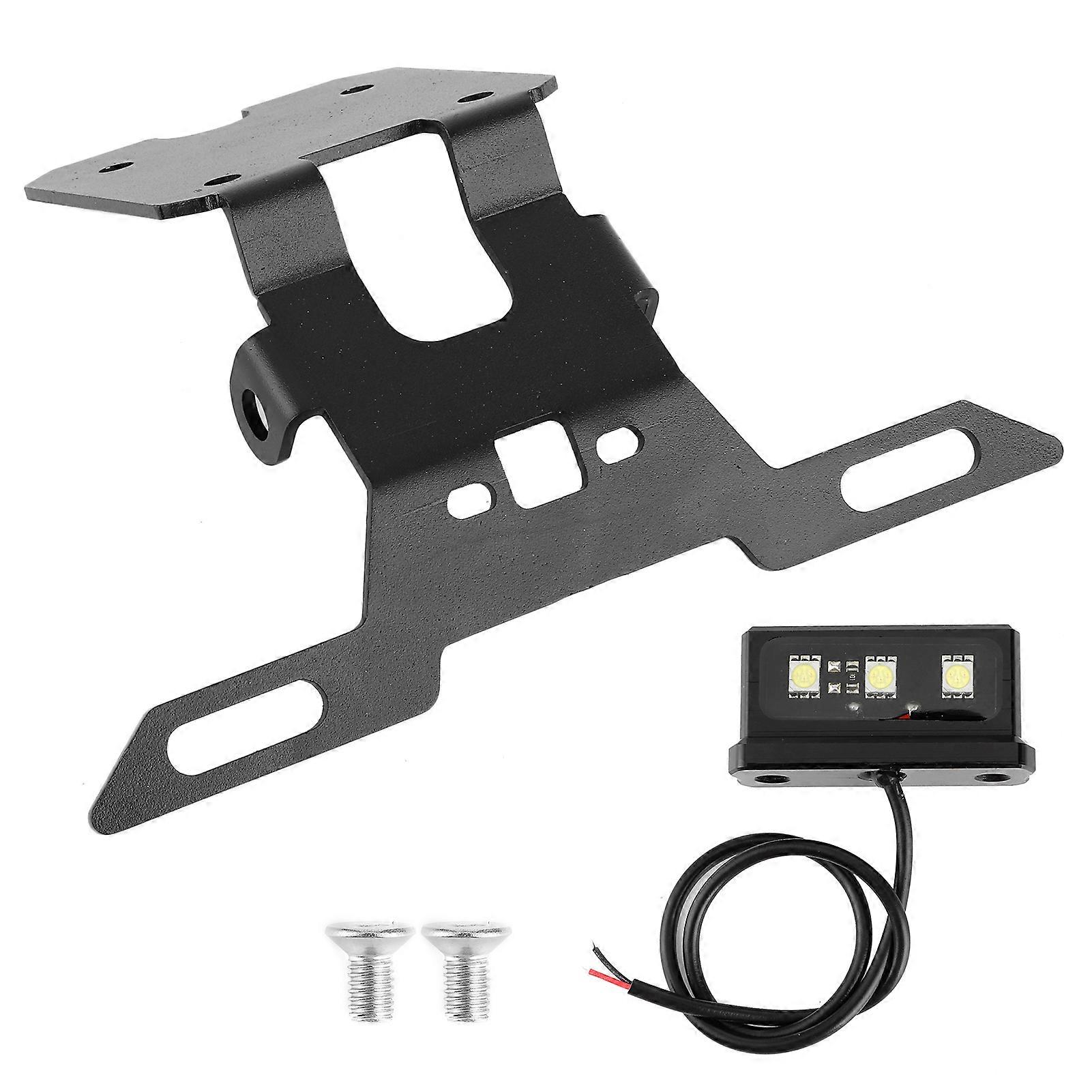 LED Tail Tidy Stealth Fender Eliminator Kit Integrated Turn Signals Li Plate Holder Light Bracket For Yamaha Yzf R25 R3 Mt25 Mt03 2014 2020 - Foto 4