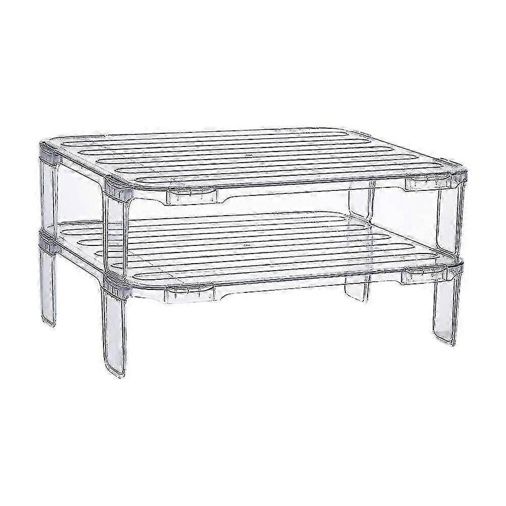For Refrigerator Organizer Shelf Set