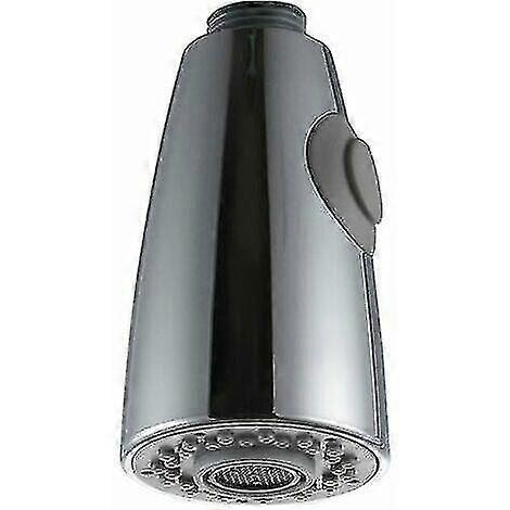 Two Function Kitchen Faucet Replacement Pull Out For Kitchen Sink Spray Head Chrome 1/2" Interface