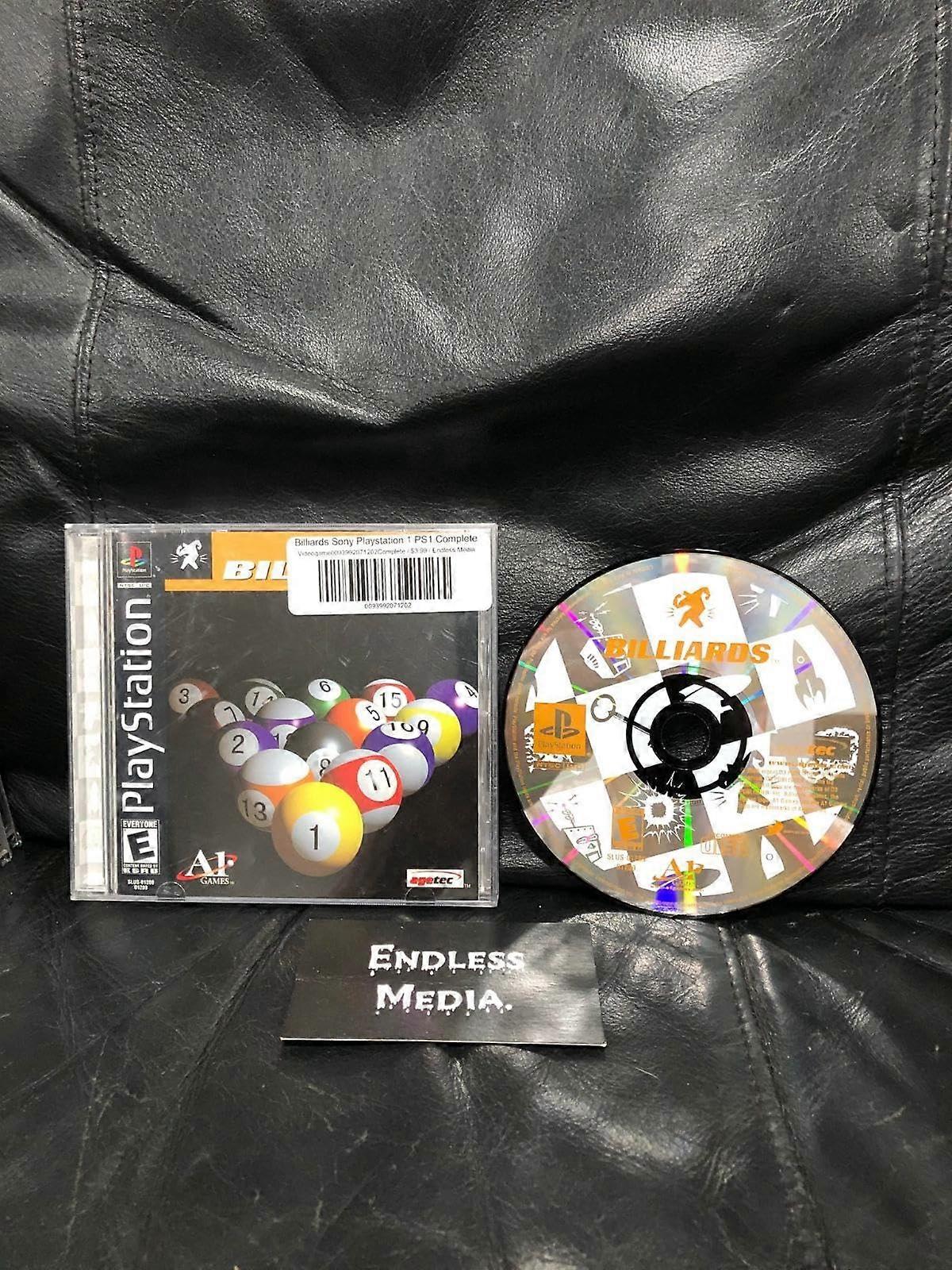 Biljardspill - - PAL - Nytt og forseglet