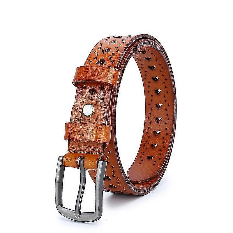 (camel 100cm)women's Belt, Thin Belt, Pin Le