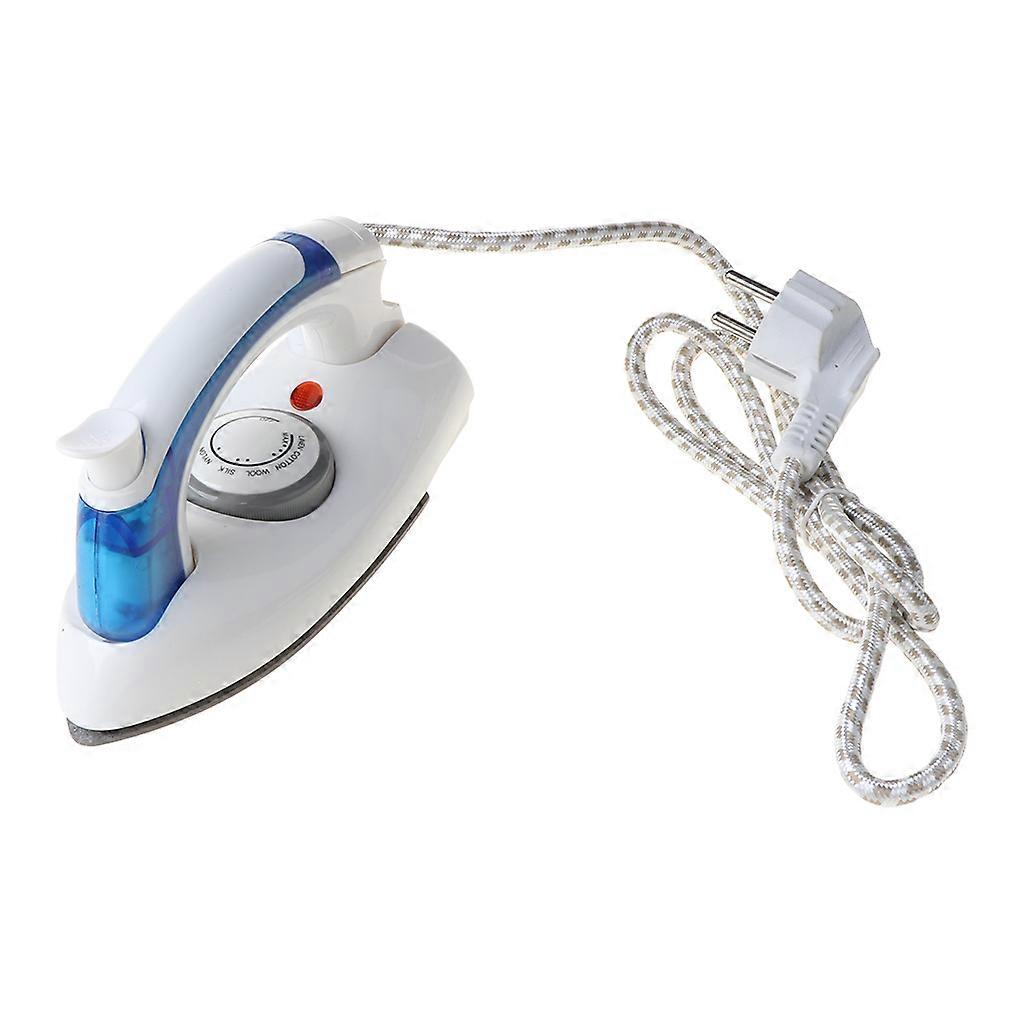 Mini Portable Foldable Electric Steam Iron for Clothes with 3 Gears Baseplate Handheld Flatiron Home Travelling Use
