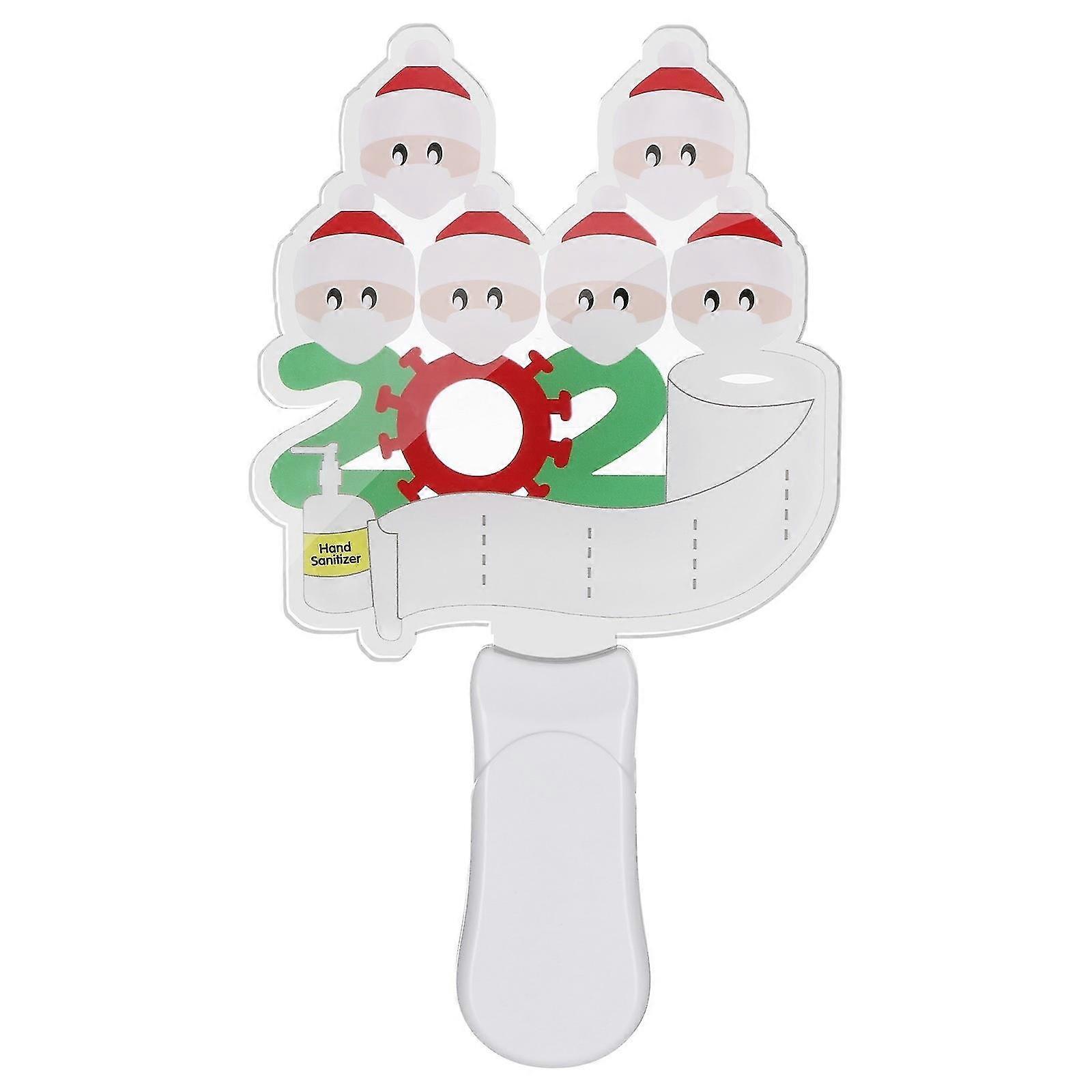 new mini abs portable flashlight outdoor christmas day flashlight creative light