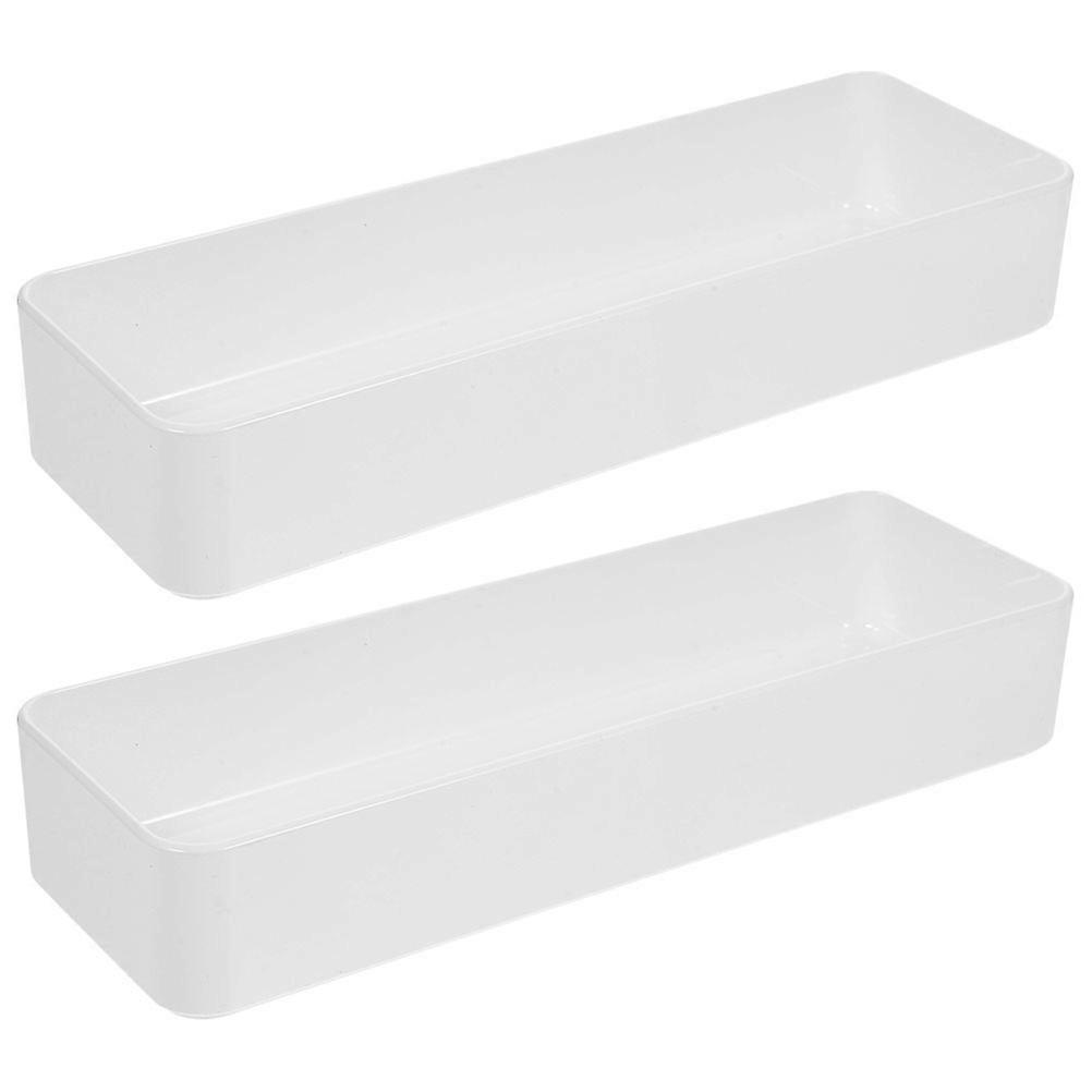 2pcs Kitchen Silverware Organizer Drawer Utensil Holder Multi-functional Cutlery Organizer