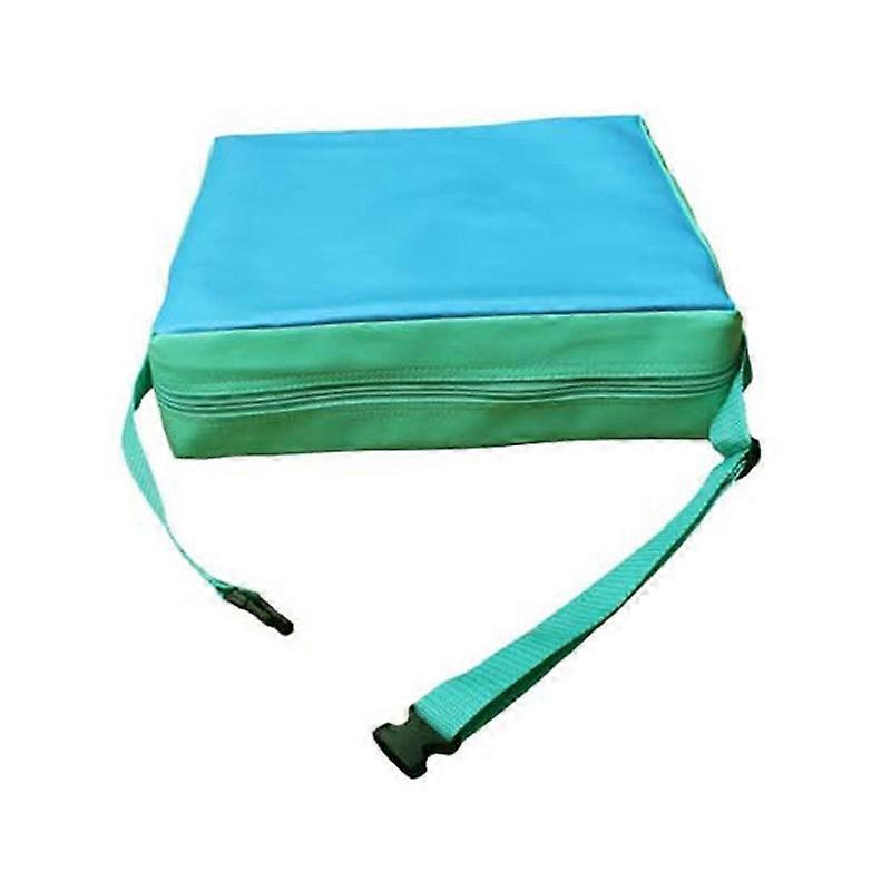 Cojín de espuma extraíble para silla elevadora ajustable (azul)