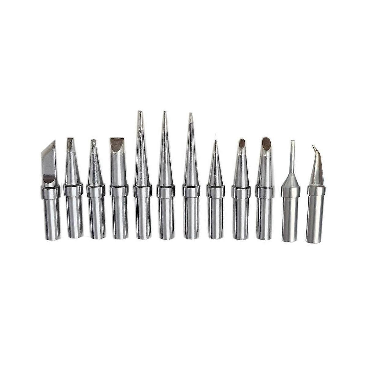 12Pcs Replacement Soldering Iron,ET Tips for WE1010NA WES51 WESD51 PES51 WEP70 Soldering Tips